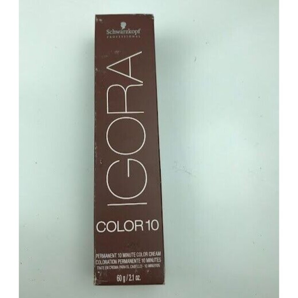 SCHWARZKOPF IGORA Color 10 Permanent, 6-65 Dark Blonde Auburn Gold - NEW